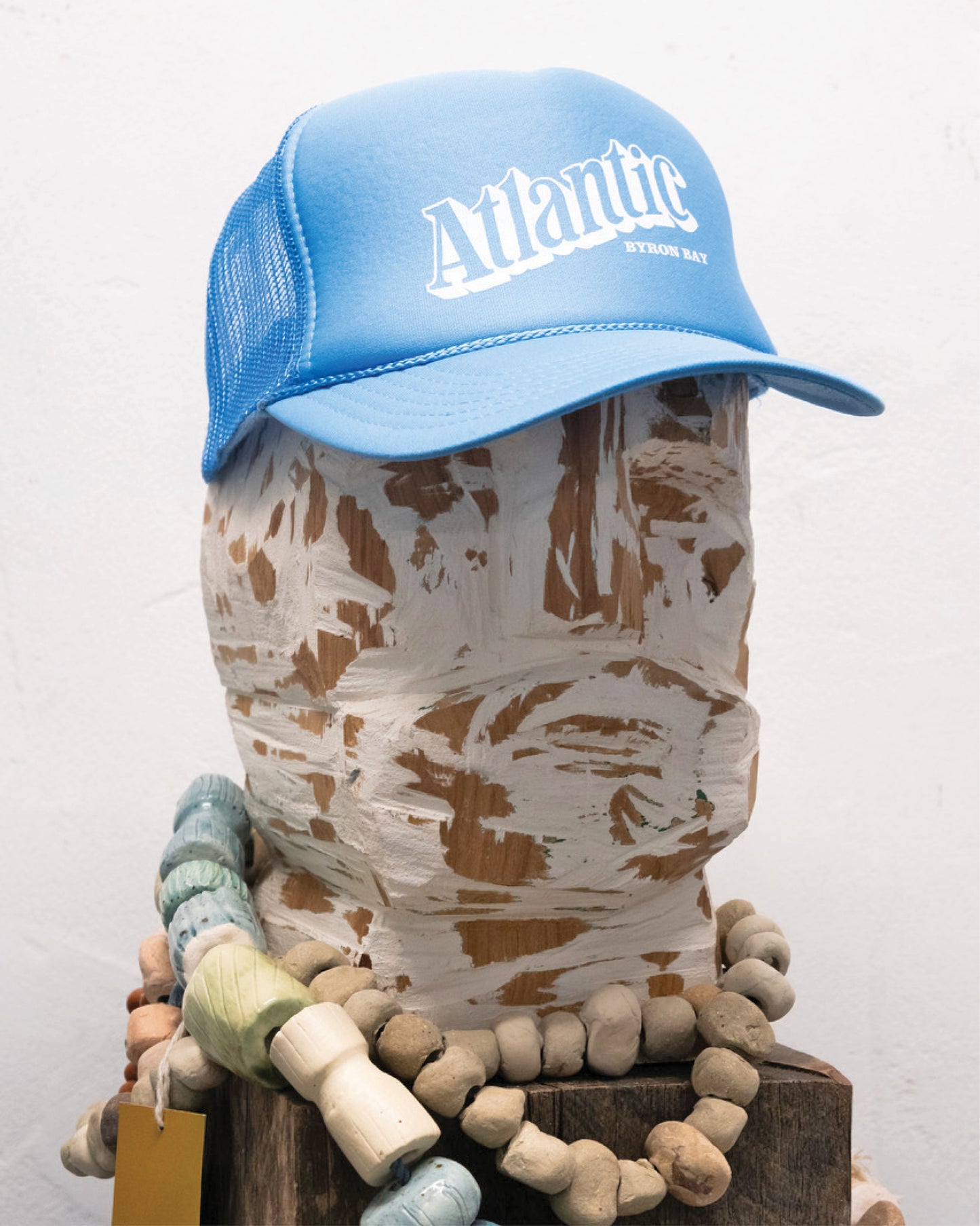 ATLANTIC RETRO TRUCKER HAT - BLUE