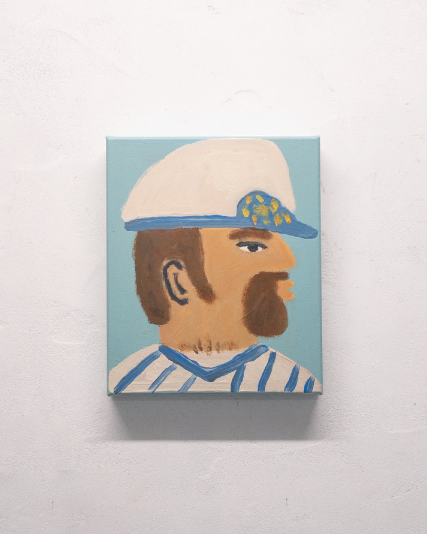 SAILOR WITH SIDE BURNS ORIGINAL ARTWORK