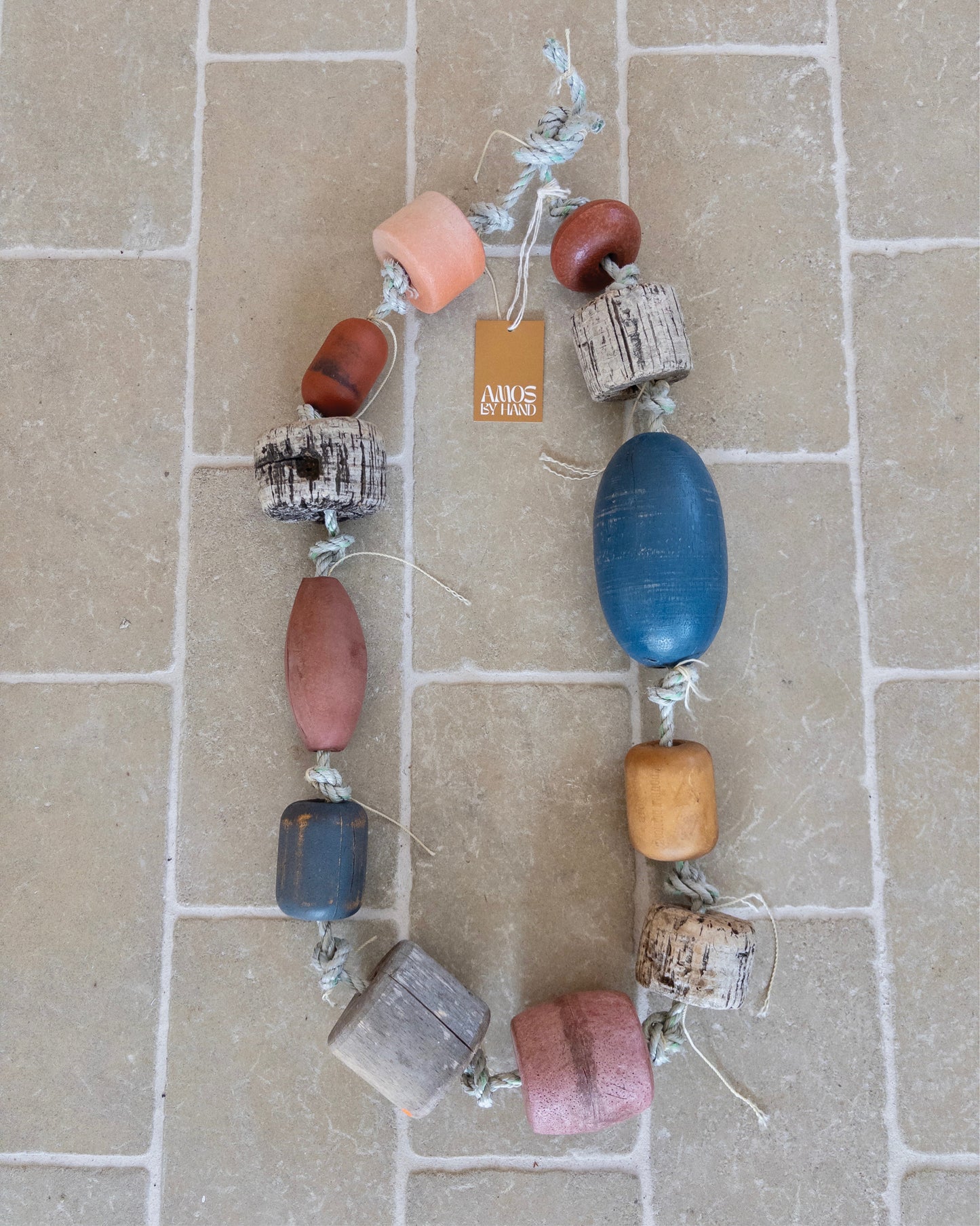 FISHERMAN NECKLACE FLOAT BLUE