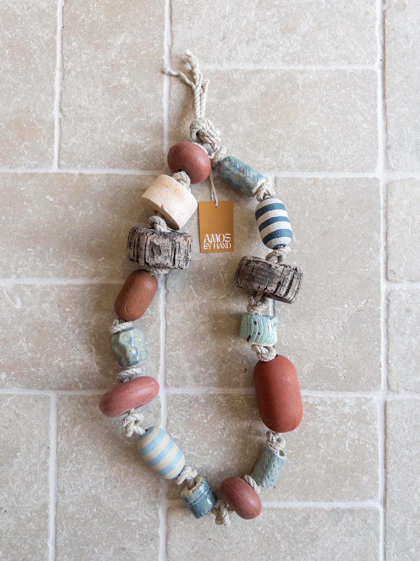 FISHERMAN NECKLACE FLOAT SEA CORK