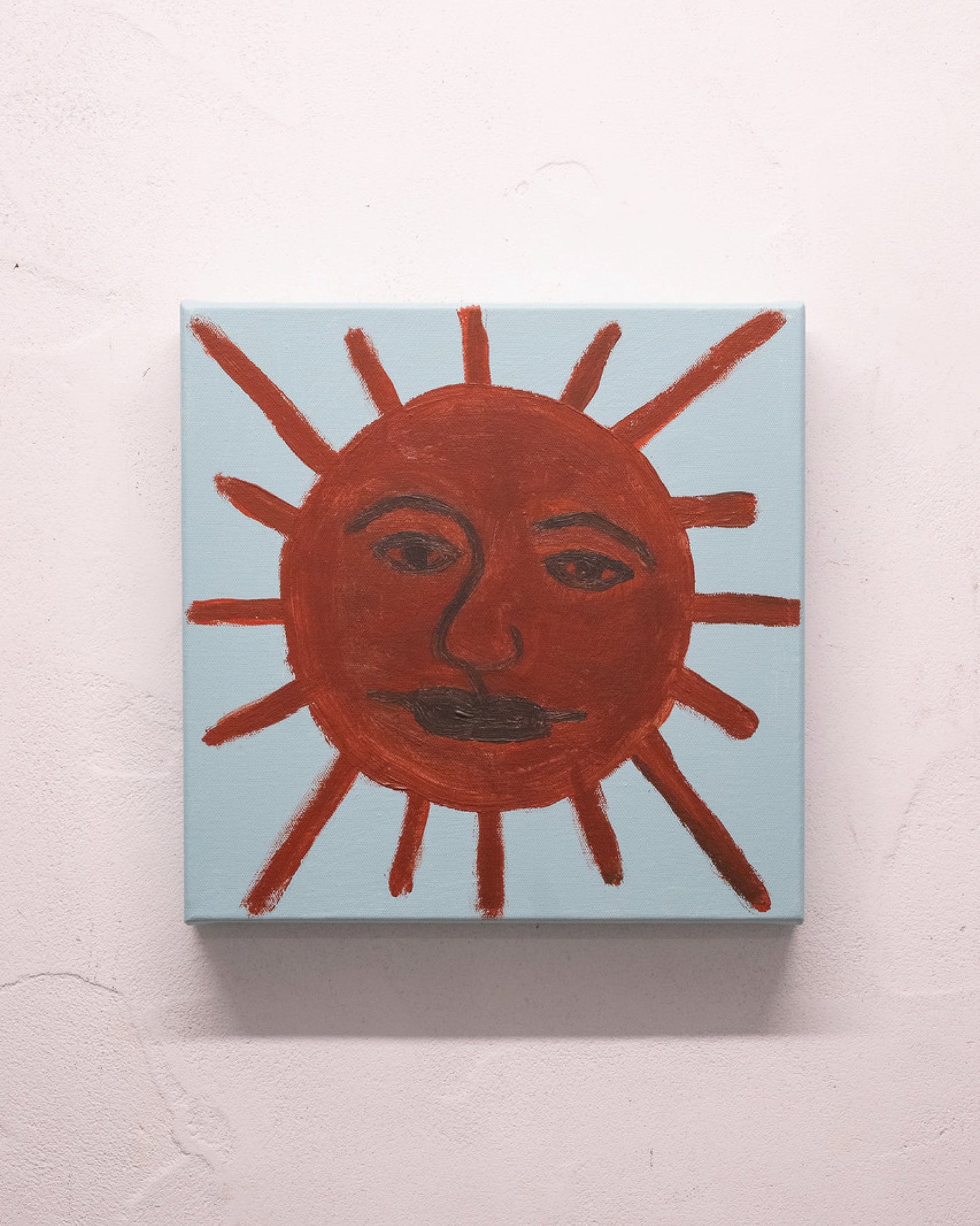 HELLO SUNSHINE RED ORIGINAL ARTWORK