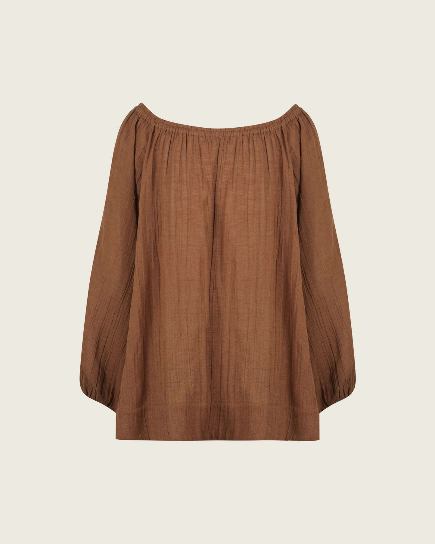 CORFU BLOUSE PECAN