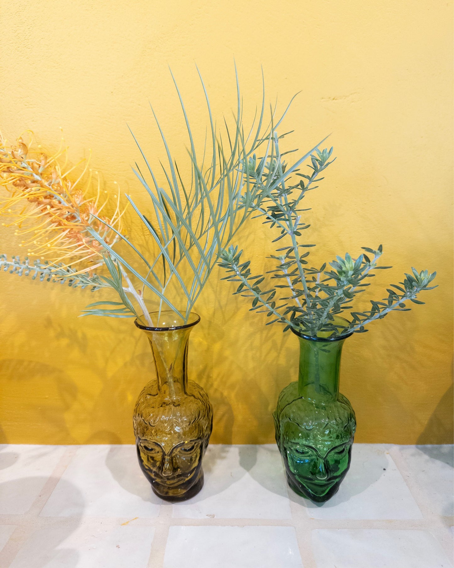 TETE VASE GREEN