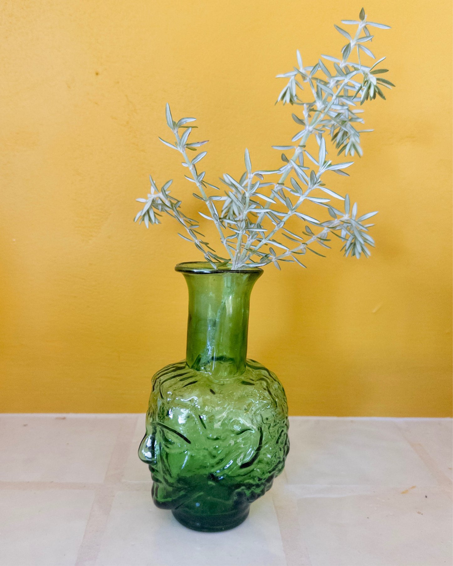 TETE VASE GREEN