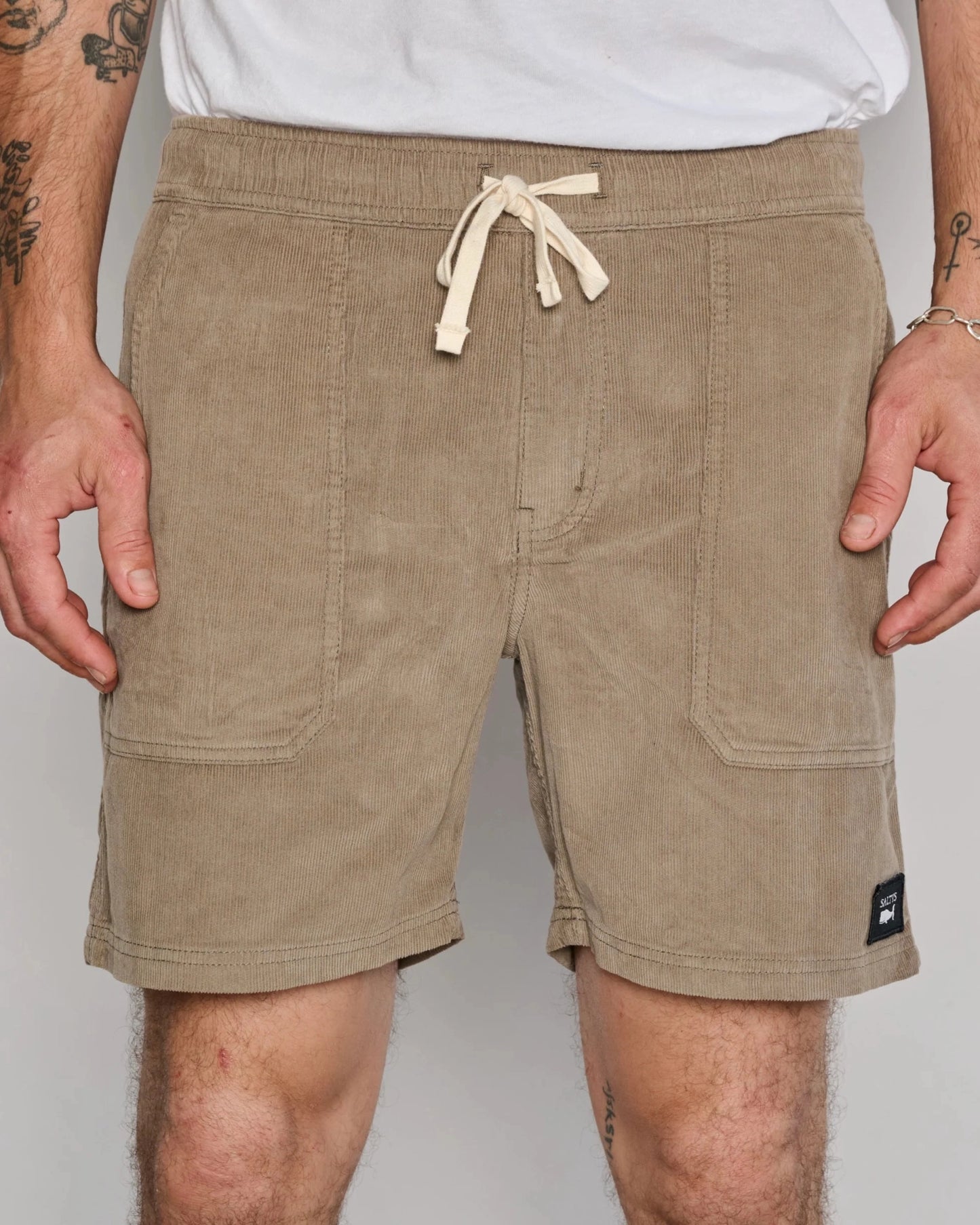 PANAMA CORD WALKSHORT MUSHROOM