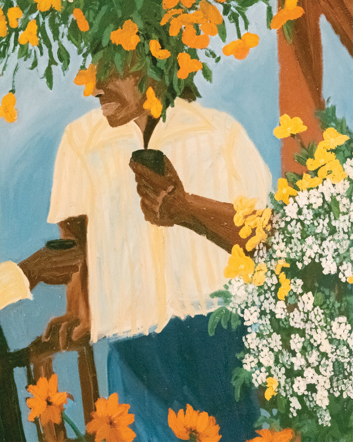 TEA IN THE AFTERNOON ORIGINAL ARTWORK