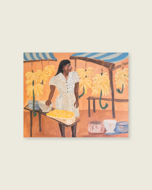 BANANAS & BASKETS ORIGINAL ARTWORK