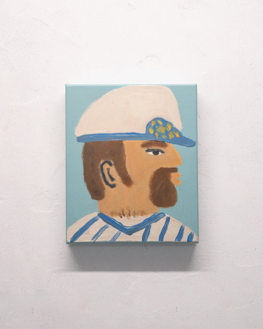 SAILOR WITH SIDE BURNS ORIGINAL ARTWORK