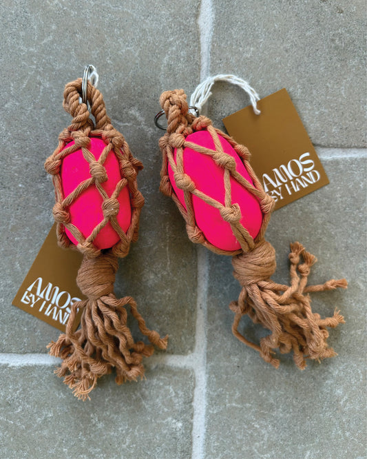 FISHERMAN KEY RING NEON