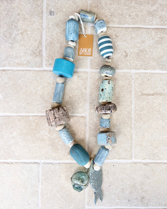 FISHERMAN NECKLACE BLUE