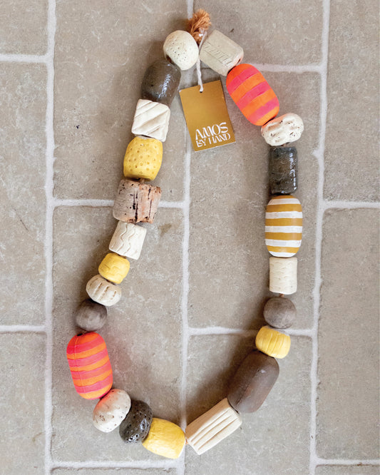 FISHERMAN NECKLACE YELLOW
